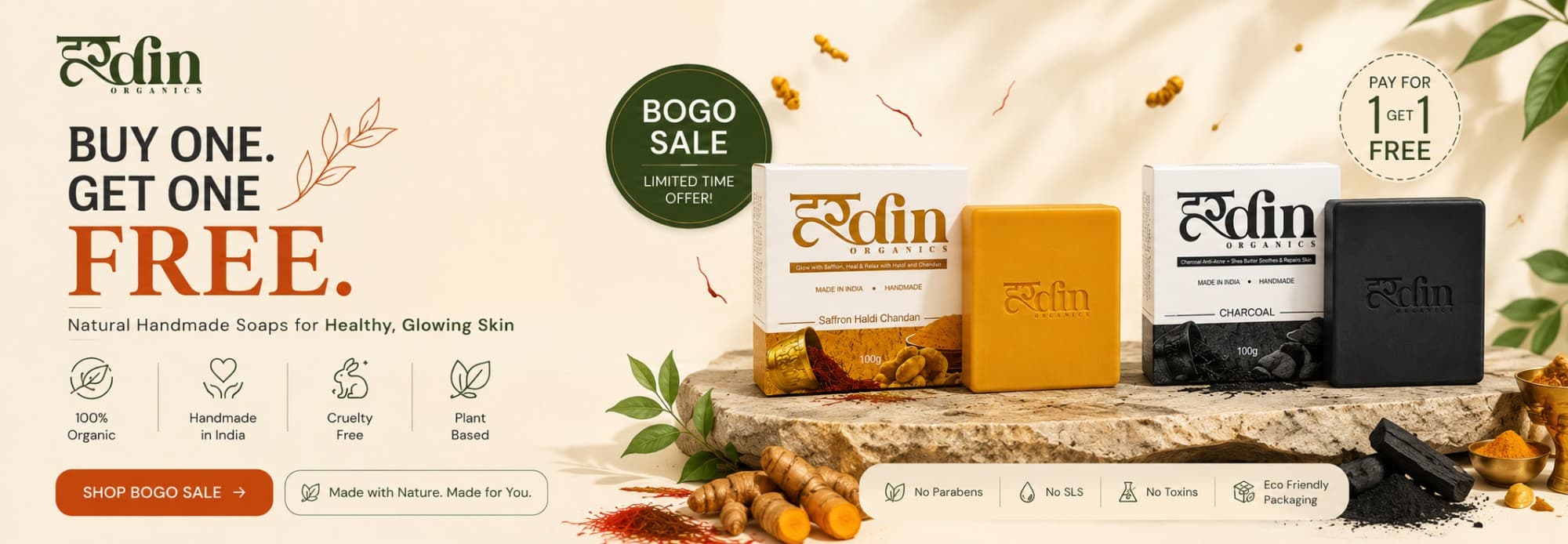Buy One Get One Free — Hardin Organics BOGO Sale
