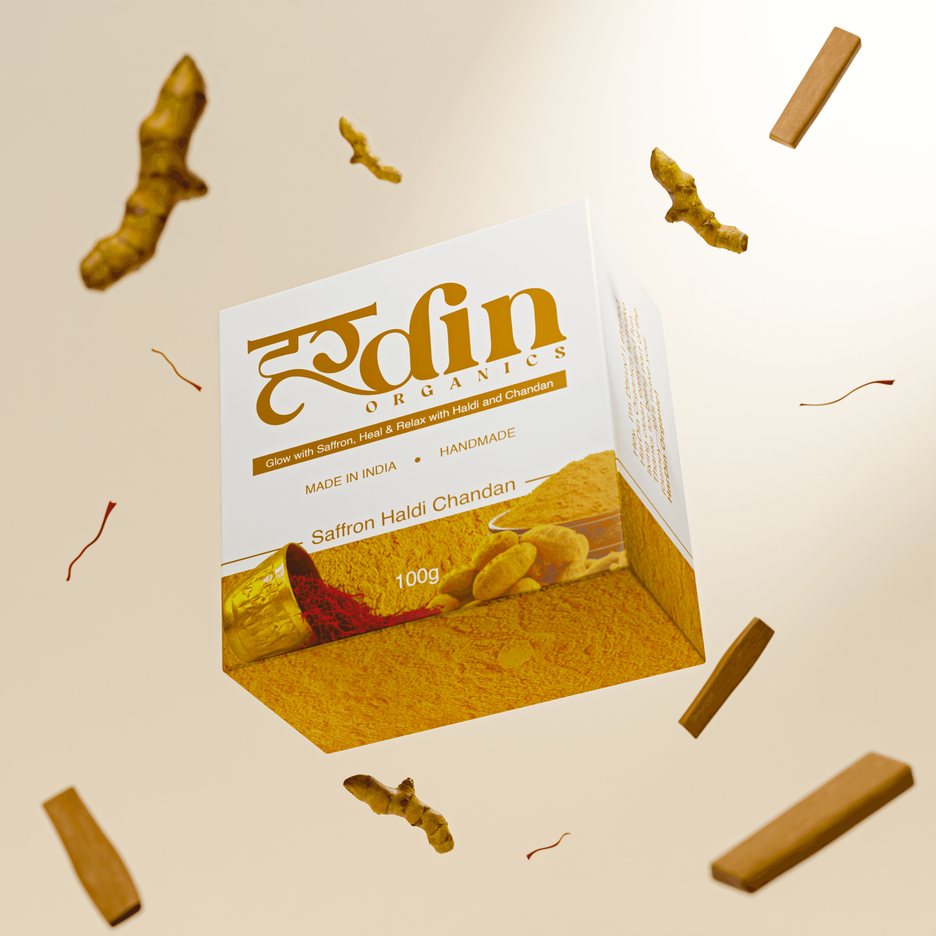 Saffron Haldi Chandan soap