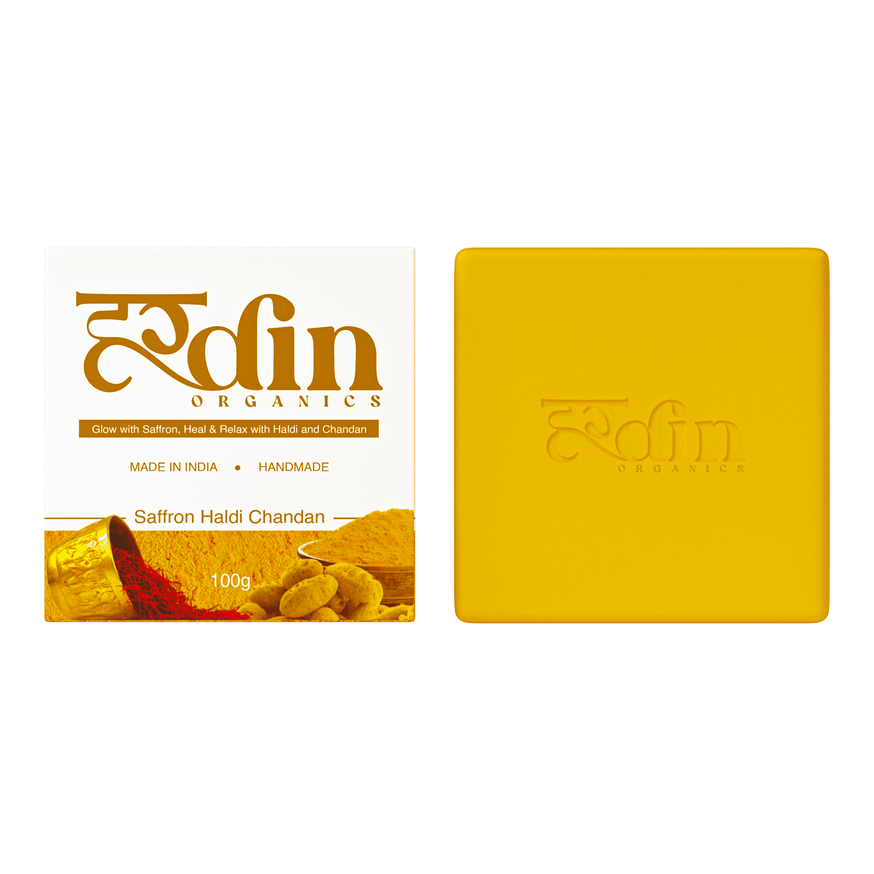 Saffron Haldi Chandan Soap thumbnail 4